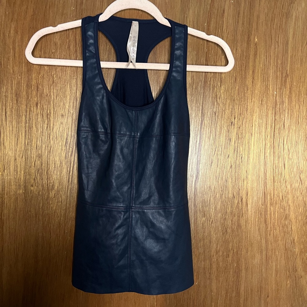 Bailey 44 Leather tank top